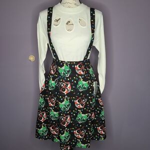 Modcloth Holiday Fur Friends Jumper